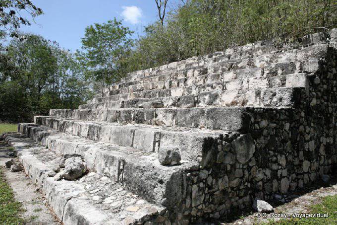 Escaleras a ninguna parte, Edzná - Mexico
