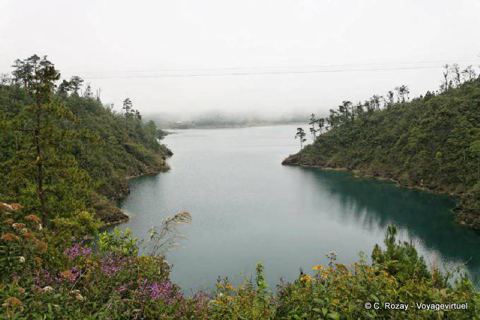 Lagunas de Montebello, Laguna Tziscao - Mexico