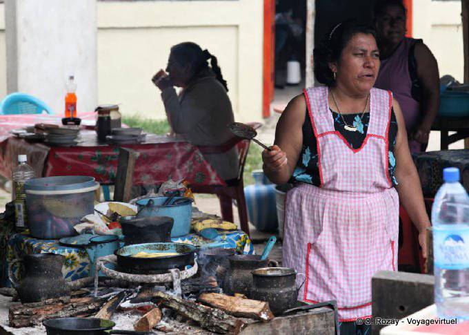 La producción de plátanos brotes Lagunas de Montebello - Mexico