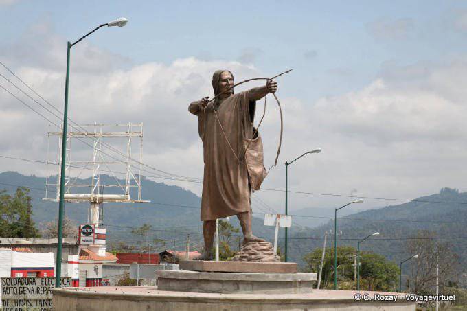 Estatua de Ocosingo - Mexico