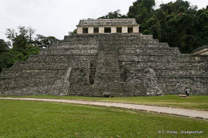 Escaleras del Templo de las Inscripciones, Palenque - Mexico
