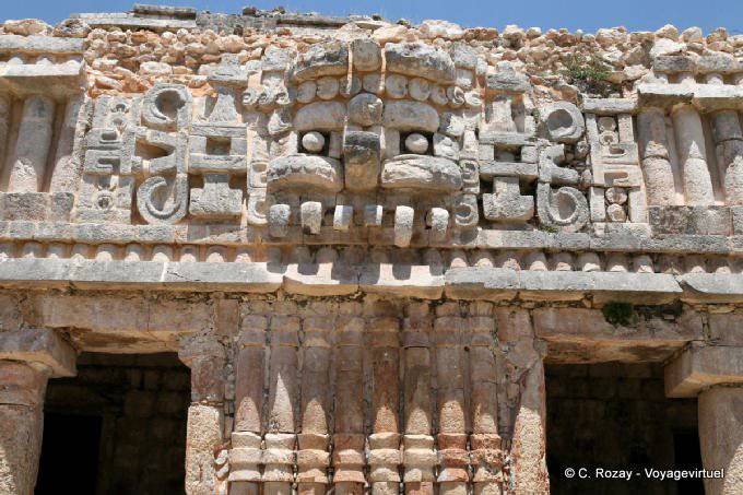 Mascarón de Dios Chaak, Sayil - Mexico