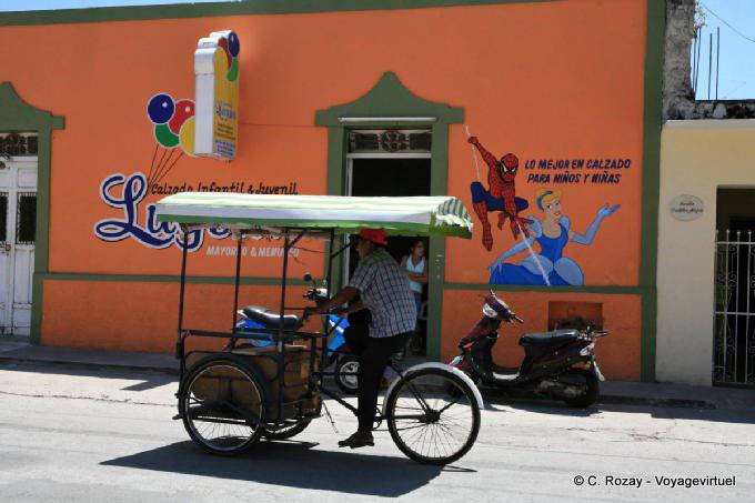 El scooter Ticul - Mexico