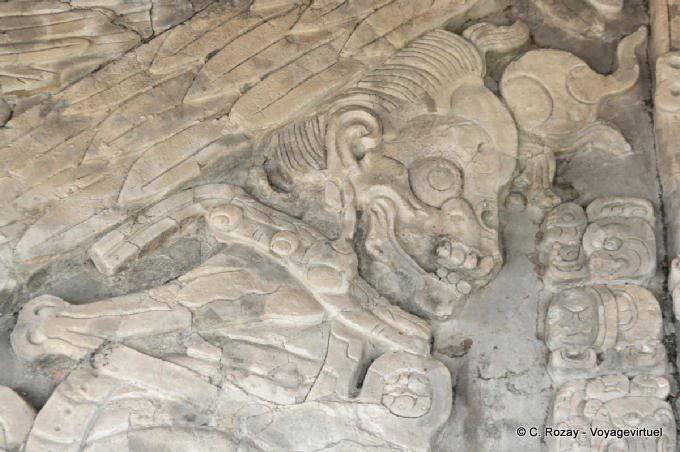 Friso de cuatro tiempos, de fragmentos, Tonina - Mexico