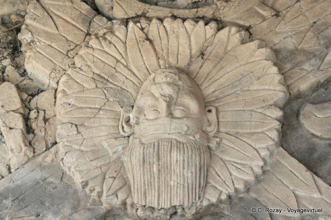 Wall Quatro de las Eras, Friso del Sueño Señores Tonina - Mexico