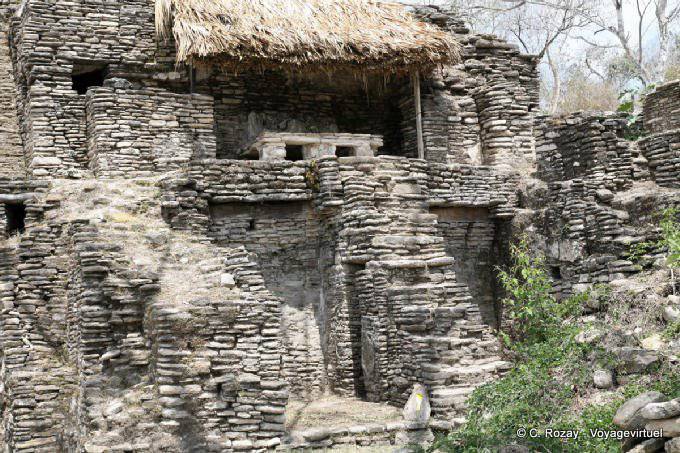 Palacio de griego y de la guerra, Tonina - Mexico