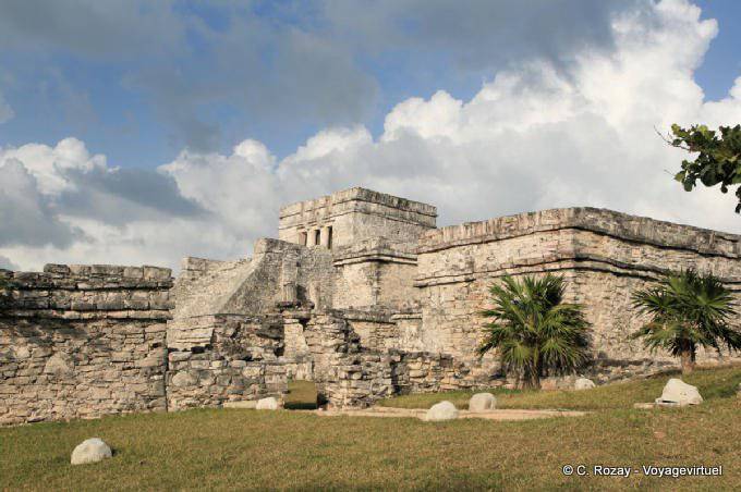 Los restos de El Castillo, Tulum - Mexico