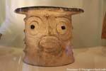 Ejemplo de cerámica maya, Museo Arqueología Maya, Campeche, Mexico.