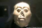 Cabeza sin nariz, Museo Arqueología Maya, Campeche, Mexico.