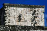 Templo Chacmool, parte superior del templo de los guerreros, Chichen Itza, Mexico.
