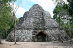 El Observatorio y el Palacio Xaibe, Cobá, Mexico.