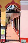 Pasaje colorido Comitán, Chiapas, Mexico.