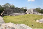 El Templo de la Luna, Casa de la Luna, del Sur Templo Edzná, Mexico.