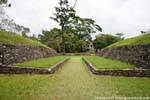 El Juego de Pelota, Palenque, Mexico.