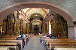 Nave modo barroco Salomón, Iglesia de Santo Domingo Nave San Cristóbal de Las Casas, Mexico.