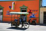 El scooter Ticul, Mexico.