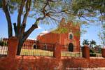Iglesia de San Antonio de Padua, otro punto de vista, Ticul, Mexico.