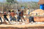 Trabajadores de la construcción, Tulum, Mexico.