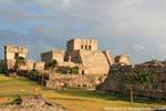 Panorama del Castillo del Grand Palais, Tulum, Mexico.