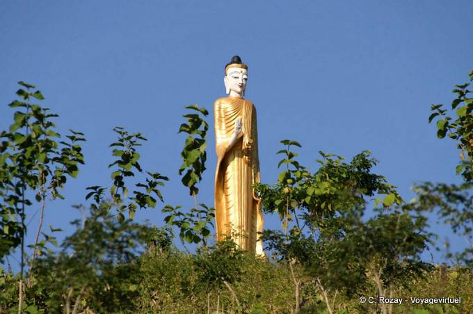 La colina de Buda Kalaw - Myanmar (Birmania)