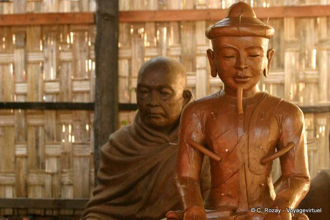 Esculturas Cotta, Mandalay - Myanmar (Birmania)