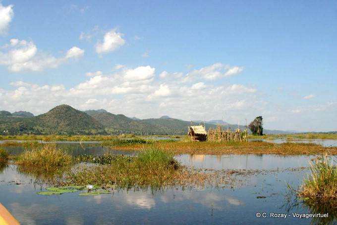 Paisaje entre el lago Inle y Sankar (Sagar) - Myanmar (Birmania)