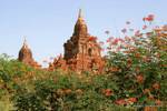 Nwar Pya Gu Templo, Viejo Bagan, Birmania.