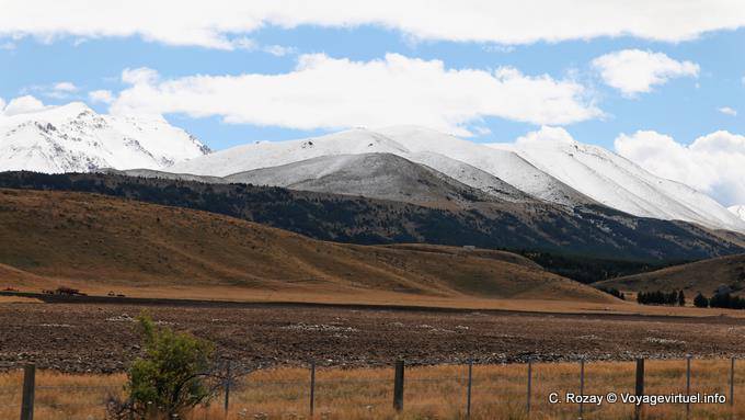Summer Snow, el Monte Cook Road, Canterbury - Nueva-Zelanda
