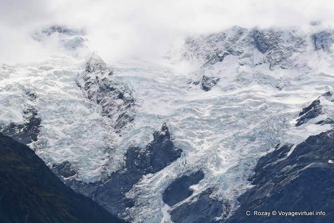 Parque Nacional de los Glaciares, el Monte Cook Road, Canterbury - Nueva-Zelanda