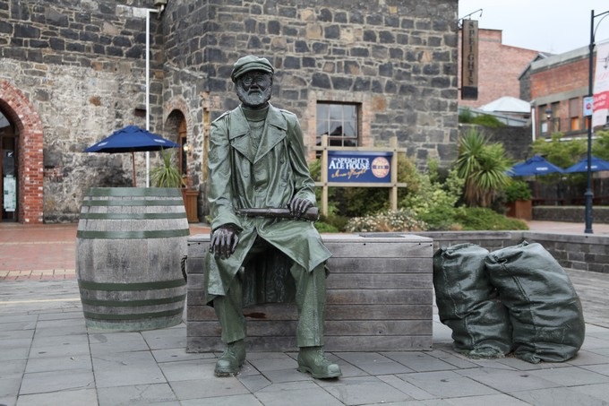 Capitán Henry Cain, pionero temprano, Timaru, Canterbury - Nueva-Zelanda