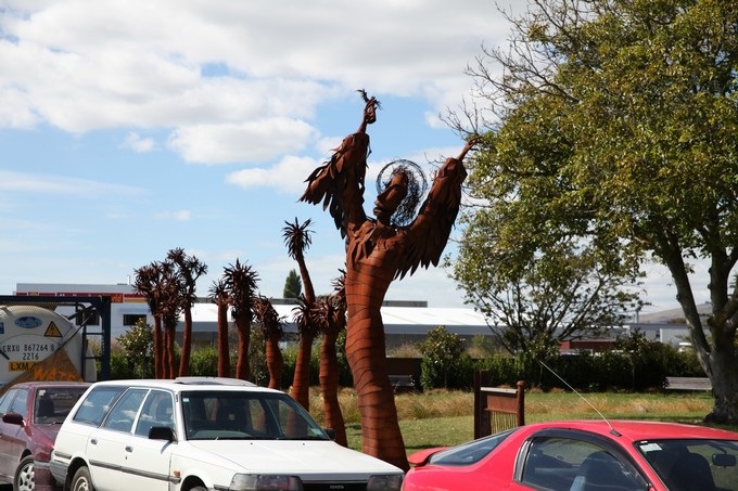 Árbol divertido Timaru, Canterbury - Nueva-Zelanda