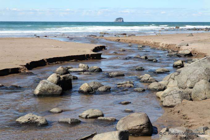 Poco río, Hahei Hot Water Beach, Coromandel - Nueva-Zelanda