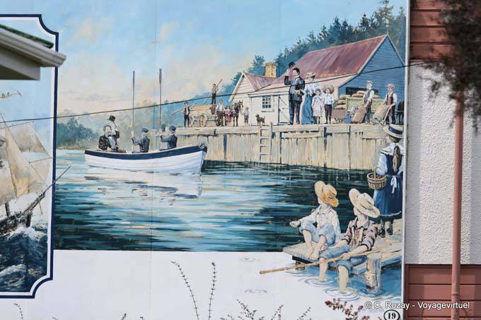 La pintura de historia, Katikati - Nueva-Zelanda