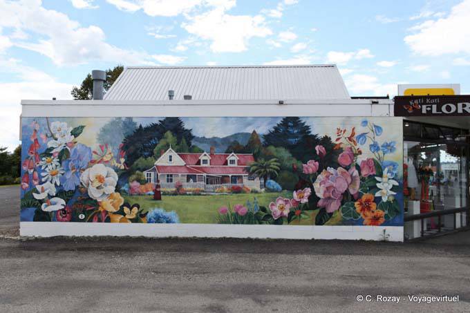 Florista Wall, Katikati - Nueva-Zelanda