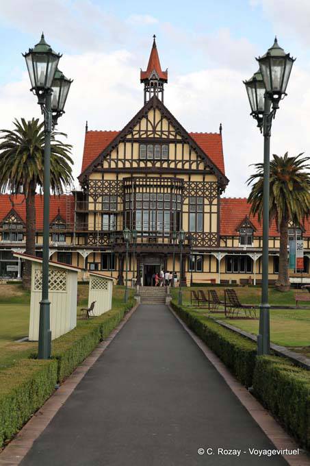 Vista central, Rotorua Museo - Nueva-Zelanda