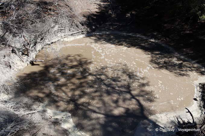 Lago volcánico Coffee Pot, Rotorua - Nueva-Zelanda