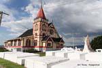 Cementerio, St religiones Iglesia Anglicana, Rotorua, Nueva-Zelanda.