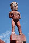 Tiki, Whakarewarewa Thermal Village, Rotorua, Nueva-Zelanda.