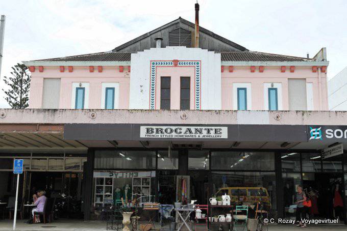 Hastings Street, Napier Mercadillo, Costa Este - Nueva-Zelanda