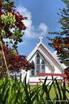 St James Anglicana Iglesia Kerikeri, Northland, Nueva-Zelanda.