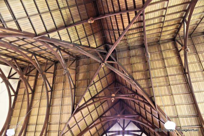 Techo de madera, Dunedin First Church of Otago - Nueva-Zelanda