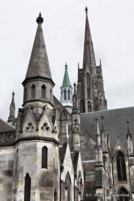 Campanarios en Bell Hill, Dunedin, First Church of Otago - Nueva-Zelanda