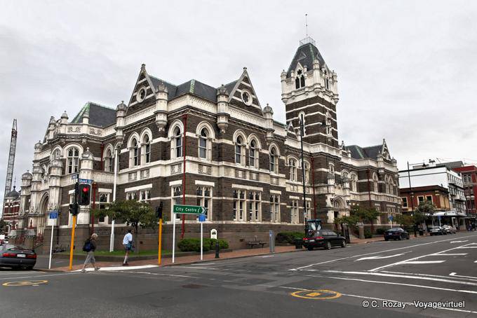 Dunedin, Ley Tribunales Stuart Street, Otago - Nueva-Zelanda