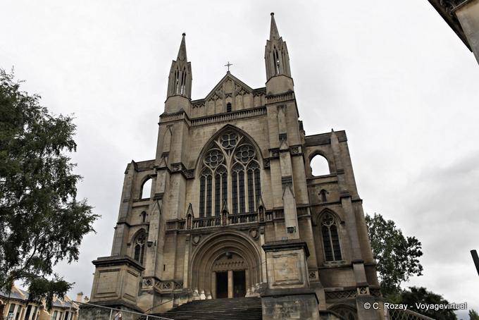 Vista frontal del octágono, Dunedin Catedral de San Pablo - Nueva-Zelanda