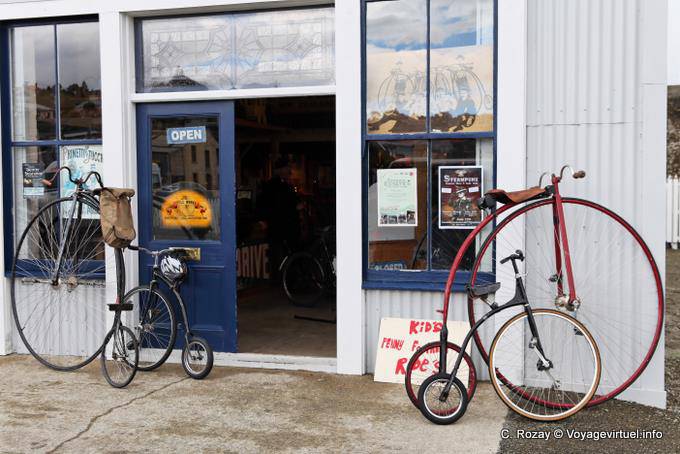 Bicicletas, Oamaru, Otago - Nueva-Zelanda