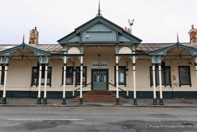 Estación de ferrocarril, Oamaru, Otago - Nueva-Zelanda