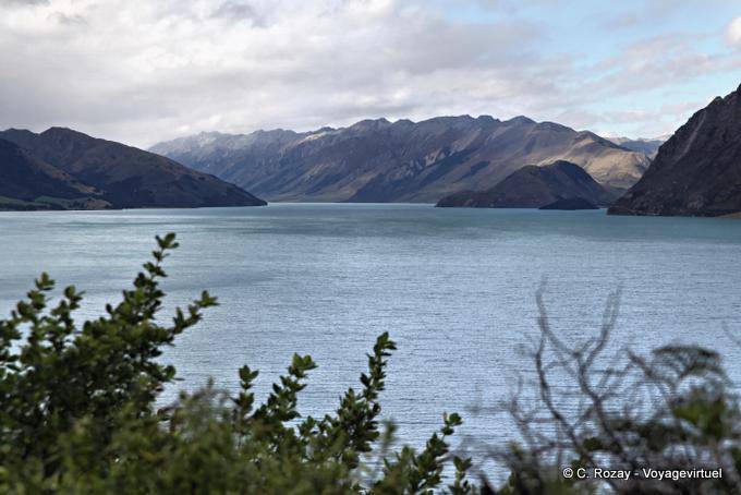 Para Dingle Burn, Lago Hawea, Southland - Nueva-Zelanda