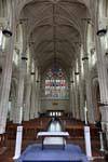 Vista desde el altar nave, Dunedin, Catedral de San Pablo, Nueva-Zelanda.