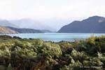 Los colores en el lago, el lago Wanaka, Southland, Nueva-Zelanda.