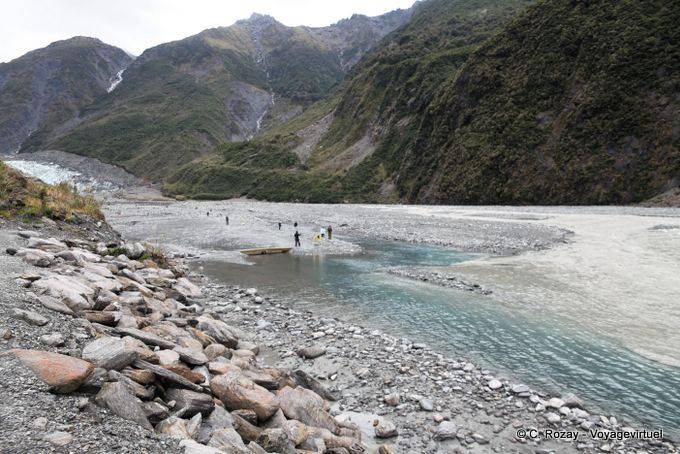 Entre White creek y Yellow Creek, Fox Glacier, Costa Occidental - Nueva-Zelanda